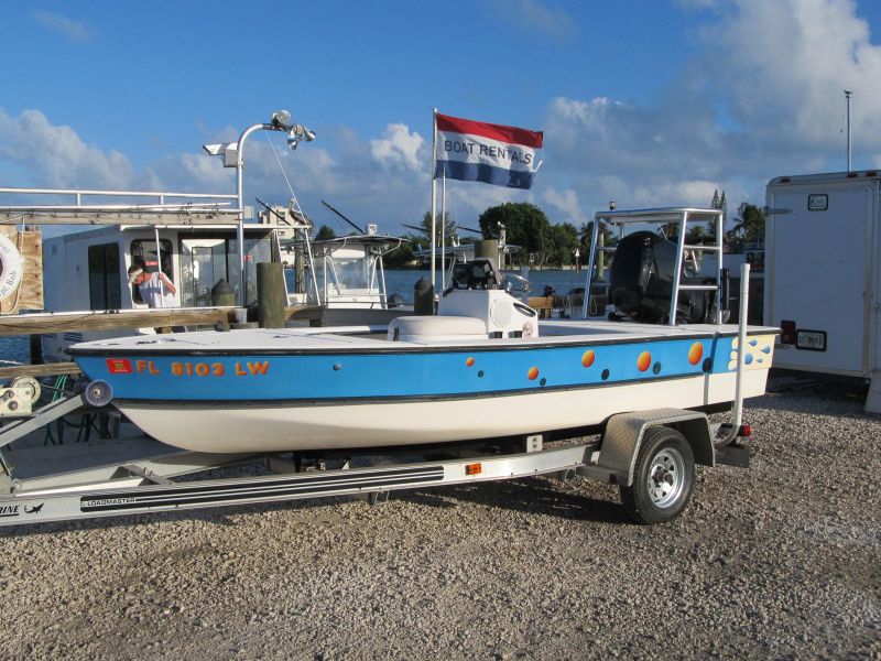 16ft Mako Flats Boat Fl Keys Boat Rentals