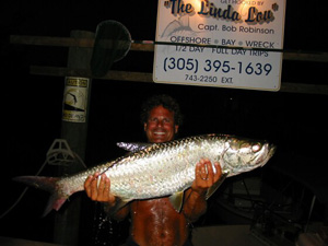 Kayak Dave Lands Great Tarpon