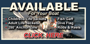 Available for your Rental Boat