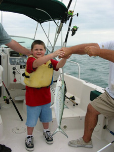 Tanner's Mackerel & Rooster Fish Trip  Boat Rental